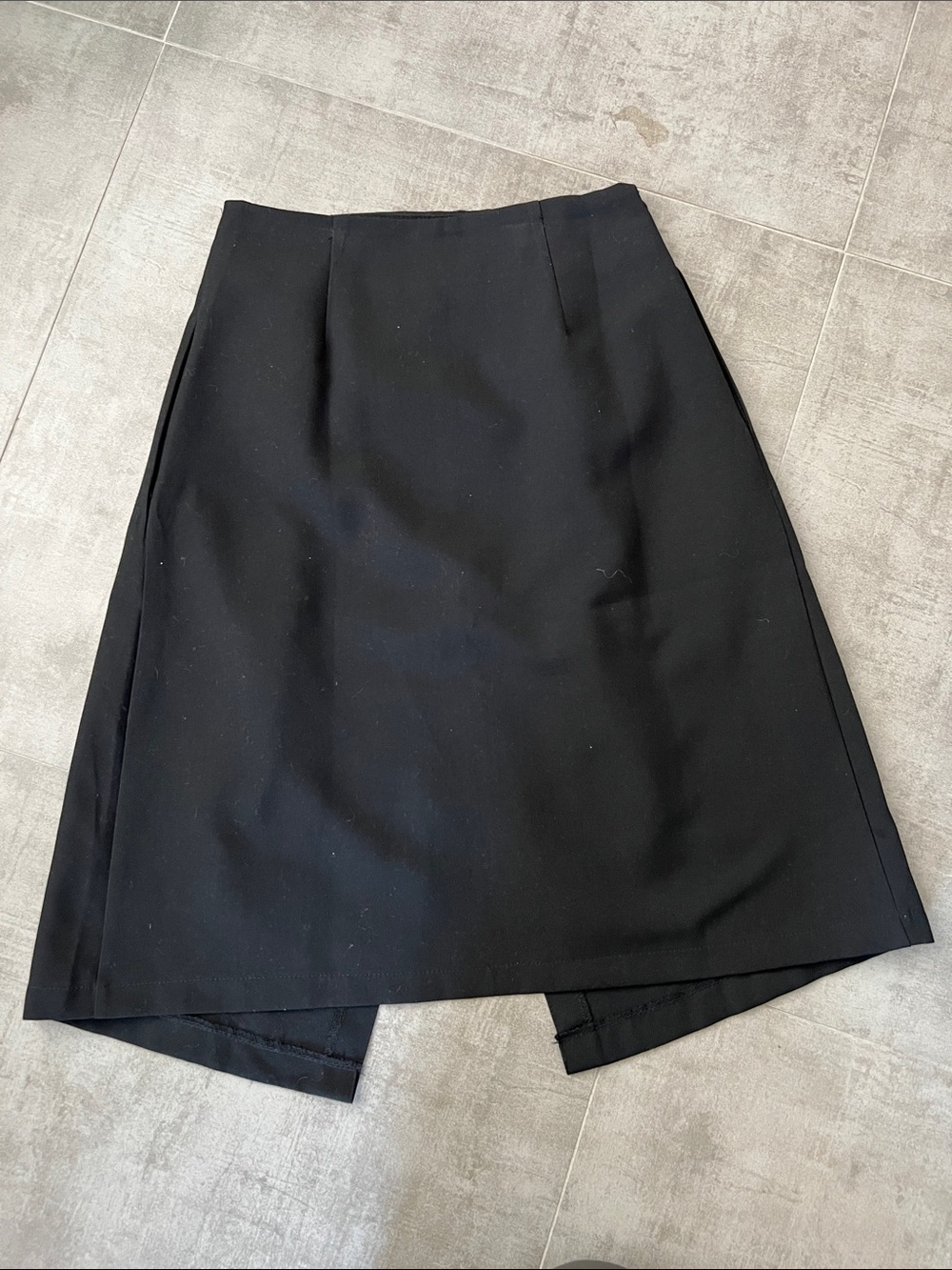 Chicwish Black A-Line Skirt with Red Floral Embroidery - Picture 5 of 7